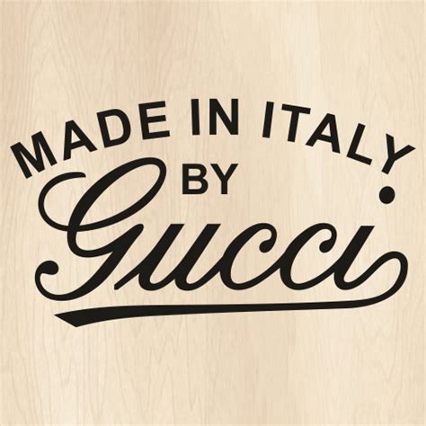 gucci cartellino made in italy|gucci made in which country.